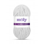 Moly Marigold Kadife İp Beyaz Renk NO:41