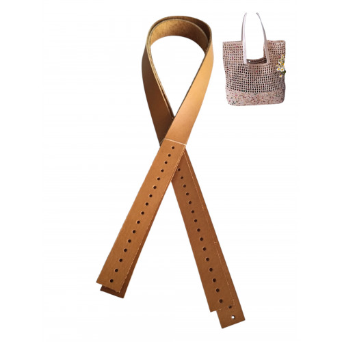 Gerçek Deri Nez Sap 63x2 cm Camel Renk Gerçek Deri Nez Sap 63x2 cm Camel Renk