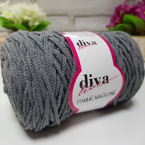 Diva Cotton Makrome Orta Gri No:194