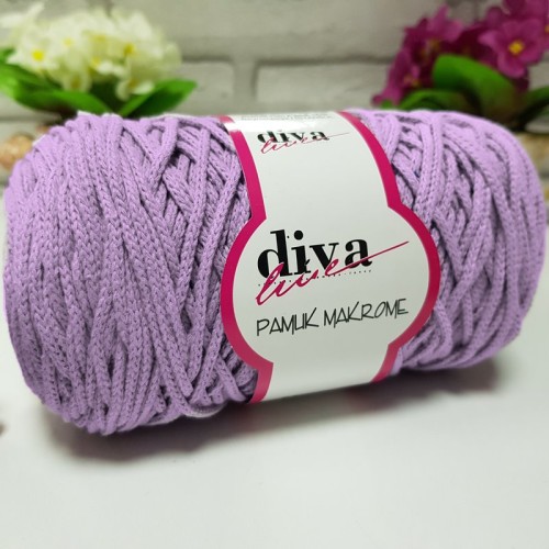 Diva Cotton Makrome Lila No:2135