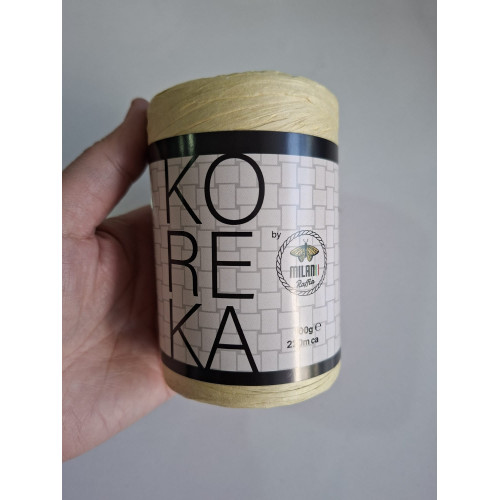 Koreka Rafya Açık Hasır Renk Koreka Rafya Açık Hasır Renk