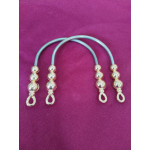 Sarımlı Metal Çanta Sapı Çift  