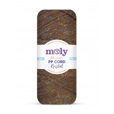 Moly PP Kristal Simli Polyester İp Kahve Renk No:1205