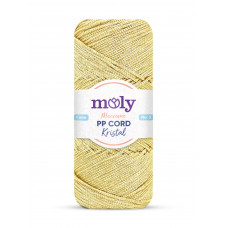 Moly PP Kristal Simli Polyester İp Altın Renk No:48