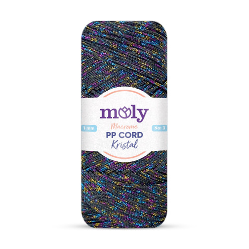 Moly PP Kristal Simli Polyester İp No:1279