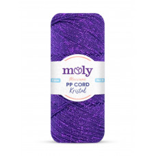 Moly PP Kristal Simli Polyester İp Mor Renk No:142