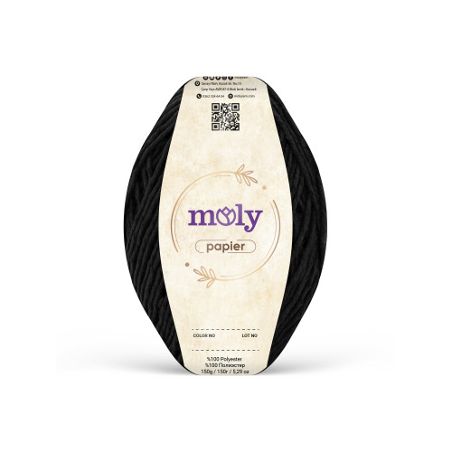 Moly Papier Siyah Renk No:6