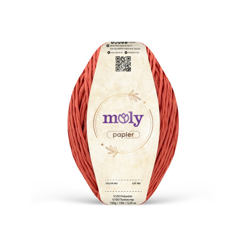 Moly Papier Mercan Renk No:10