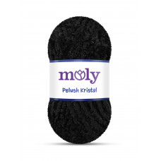 Moly Peluş Kristal Siyah No:68