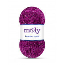 Moly Peluş Kristal Mor No:70