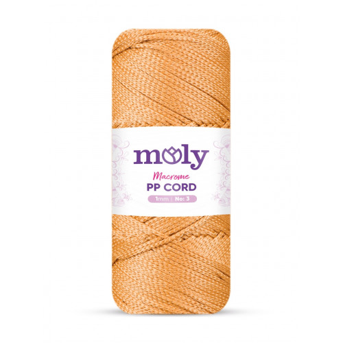 Moly PP Cord Macrome No3 Kod:49 Sarı