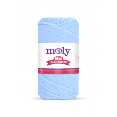 Moly Slim Silk Ribbon Beyaz No:1