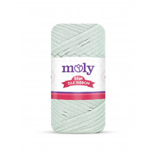 Moly Slim Silk Ribbon Kemik Renk No:10