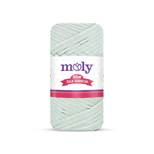 Moly Slim Silk Ribbon Kemik Renk No:10