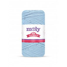 Moly Slim Silk Ribbon Açık Gri No:60