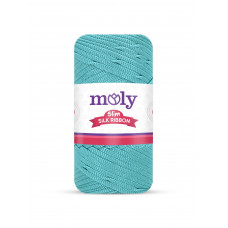 Moly Slim Silk Ribbon Çağla Yeşili No:168