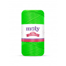 Moly Slim Silk Ribbon Fıstık Yeşili No:170