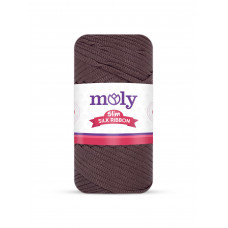 Moly Slim Silk Ribbon Acı Kahve No:210