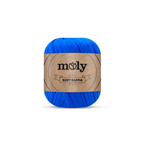 Moly Soft Rafya Saks Mavi No:13