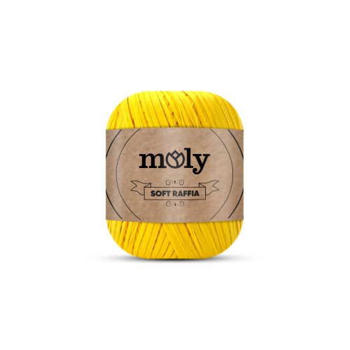 Moly Soft Rafya Sarı No:19