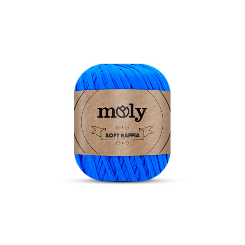 Moly Soft Rafya Mavi No:02