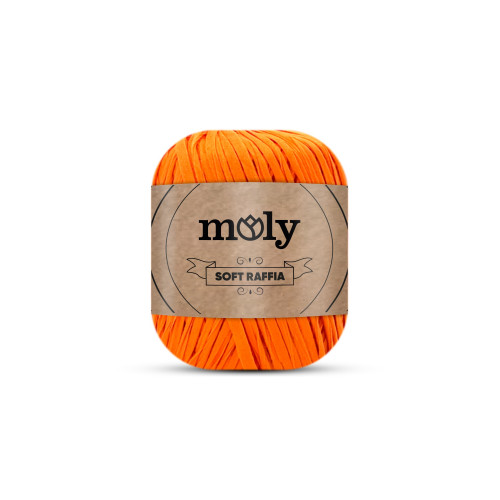 Moly Soft Rafya Turuncu No:08