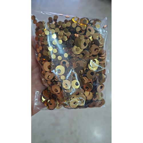 Gold Renk Pul 10 mm 40 Gram