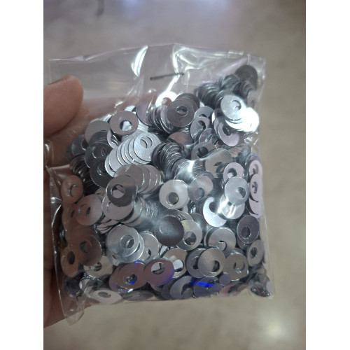 Gri Renk Pul 10 mm 40 Gram