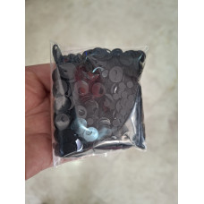 siyah  Renk Pul 10 mm 40 Gram