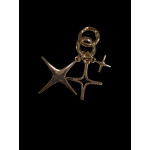 Metal Sarkaç Süs  Gold Renk 