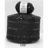 Vavivo Pullu İp Siyah Renk