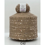 Vavivo Pullu İp Vizon Renk